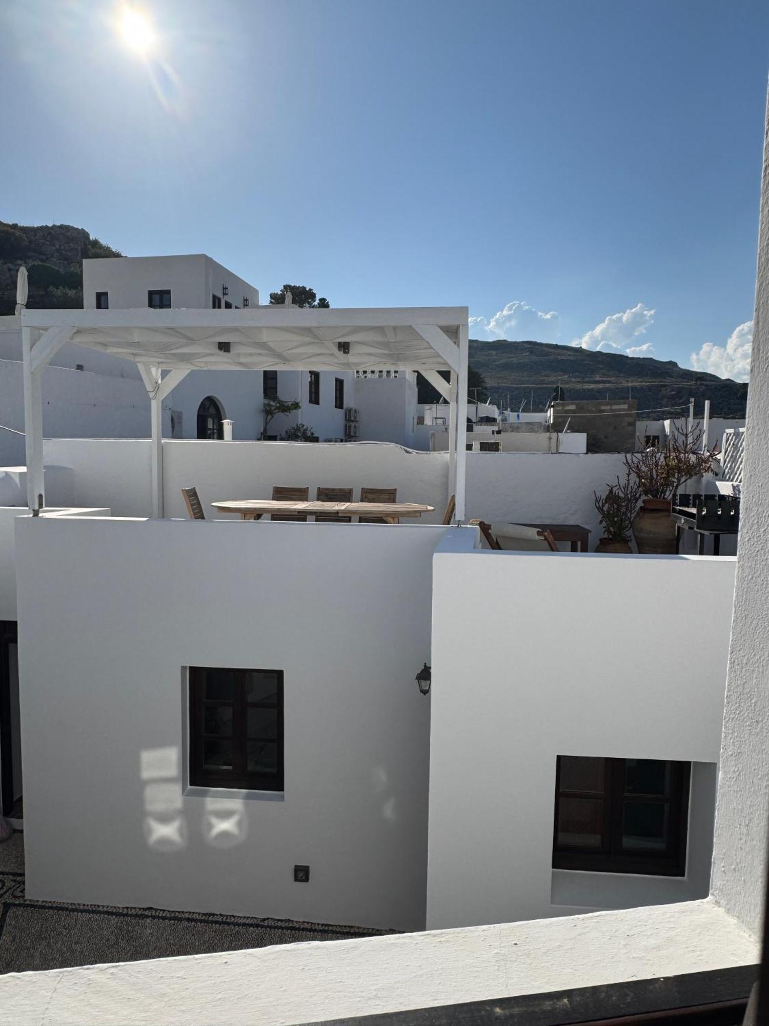Elegant-Lindian Villa Marietta Lindos  Exterior photo